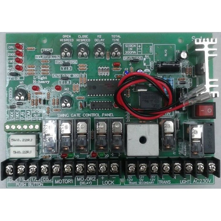S1 Autogate Swing Arm Control Board PCB Panel Automatic Gate Auto ...