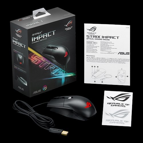 Asus Rog Strix Impact P303 Rgb Gaming Mouse Shopee Malaysia