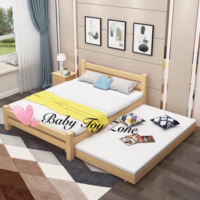 Queen + Kid Bed Frame Shopee Malaysia