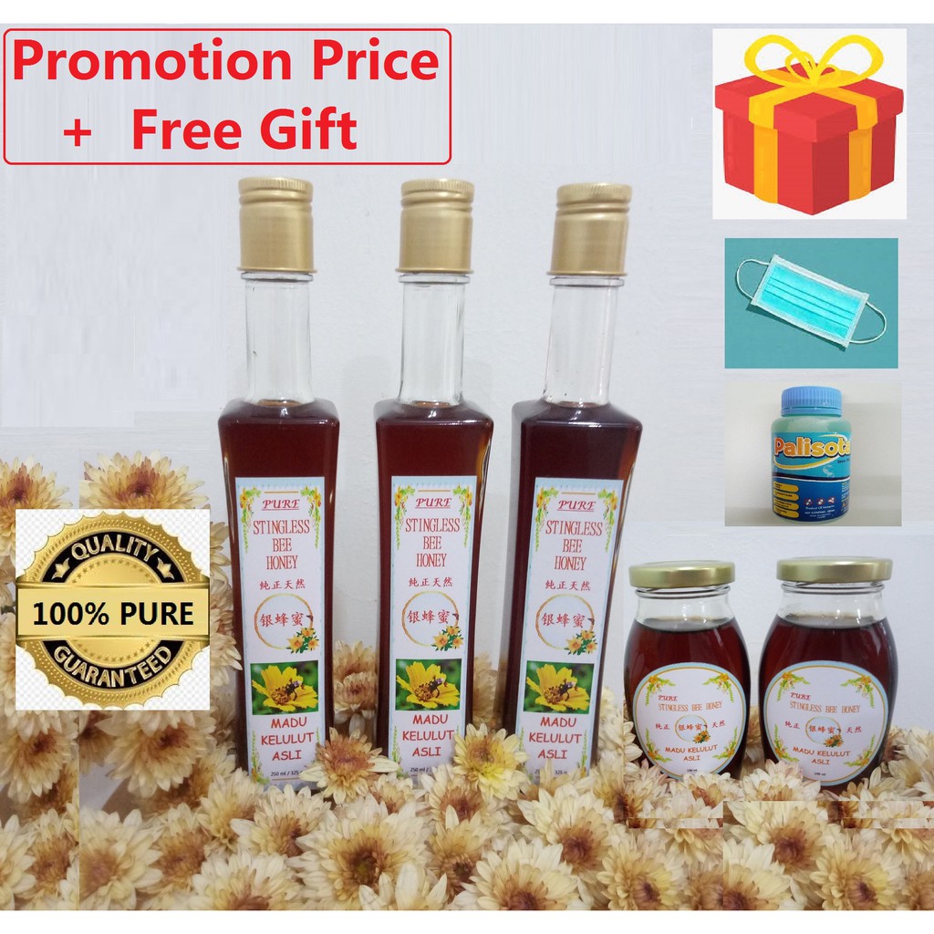 Buy Madu Kelulut Hutan 100 Asli 100 Pure Forest Stingless Bee Honey 森林银蜂蜜 100 纯正 Seetracker Malaysia