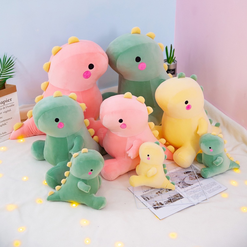 Dinosaur Soft Plush Toy | Dino Plushie | Stuffed Animal Plush | Birthday Gift | Kawaii Dino Plush Cute Animal Toy Patung