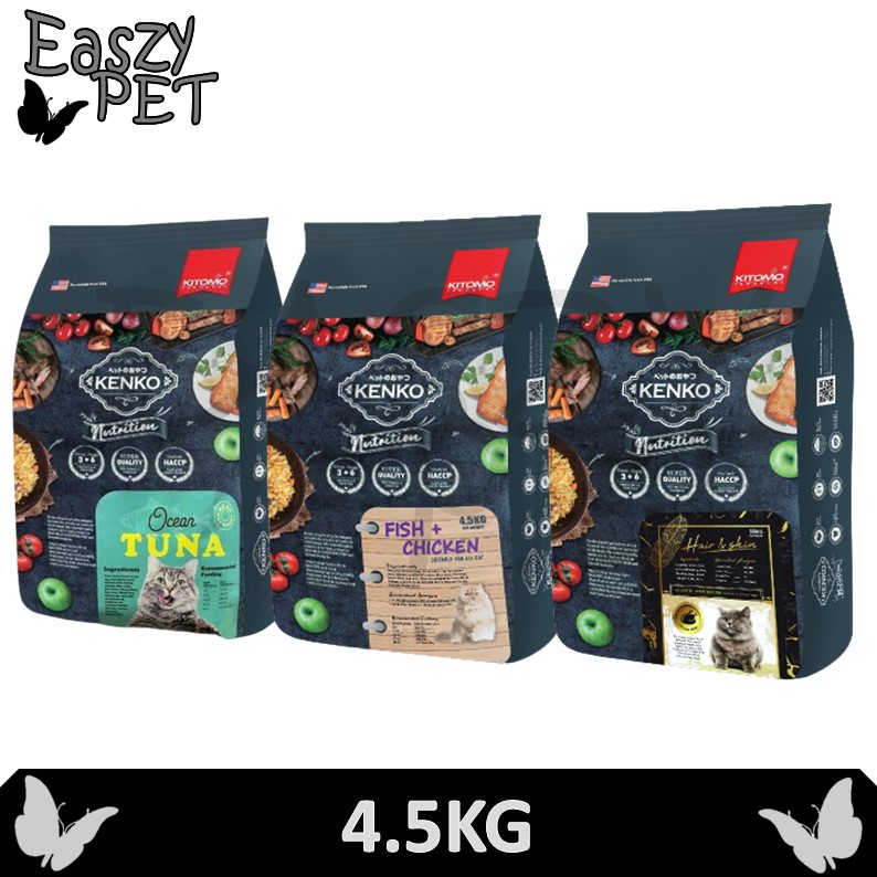 kenko-nutrition-adult-cat-food-fish-chicken-4-5kg-hair-skin-ocean