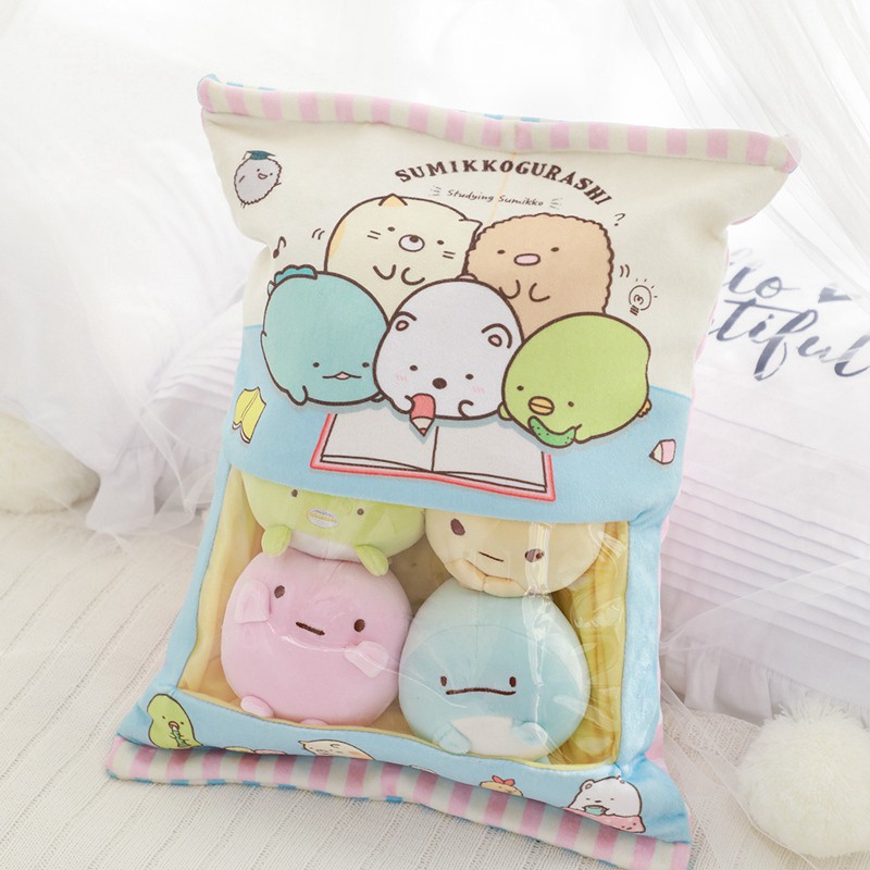 Animation San-x Sumikko Gurashi Plush Toy Stuffed Soft Bed Pillow Sofa Cushions