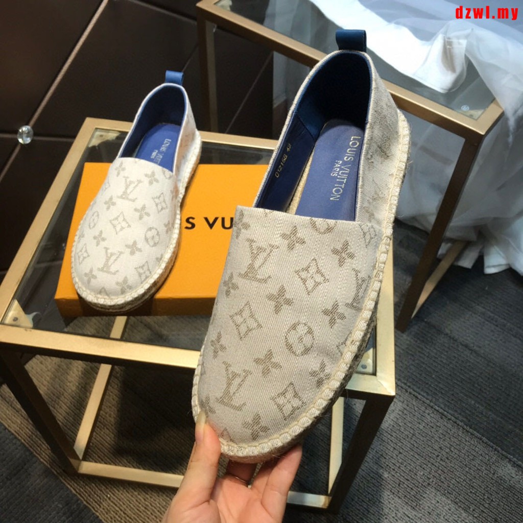 lv canvas shoes