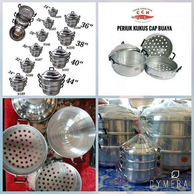 KUKUSAN CAP BUAYA ORIGINAL MADE IN THAILAND TEBAL DAN QUALITY FULL ALUMINIUM