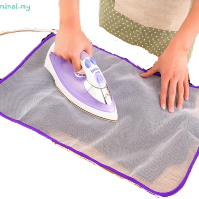 Home Press Ironing Cloth Mesh Guard Protector Protective Garment Clothes 1/2PCS 