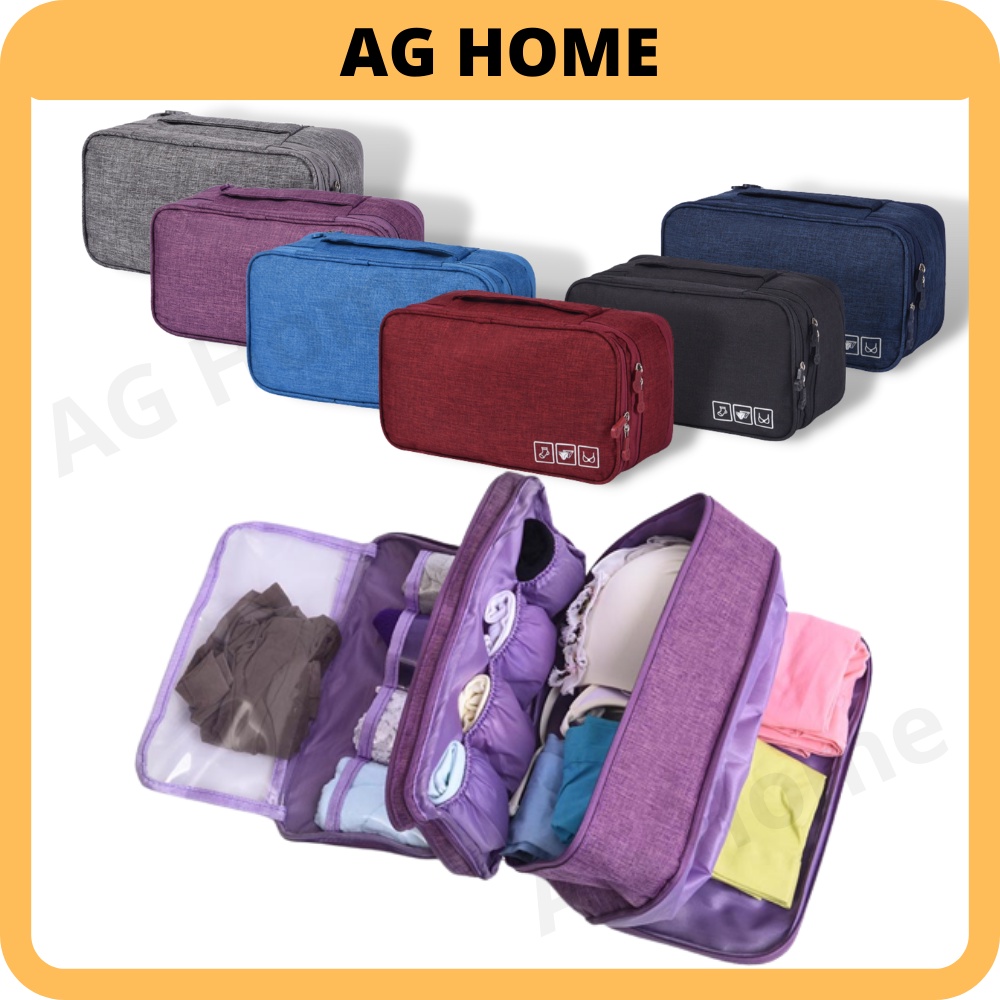 Bra Travel Case Bra Underwear Drawer Organizers Travel Storage Dividers