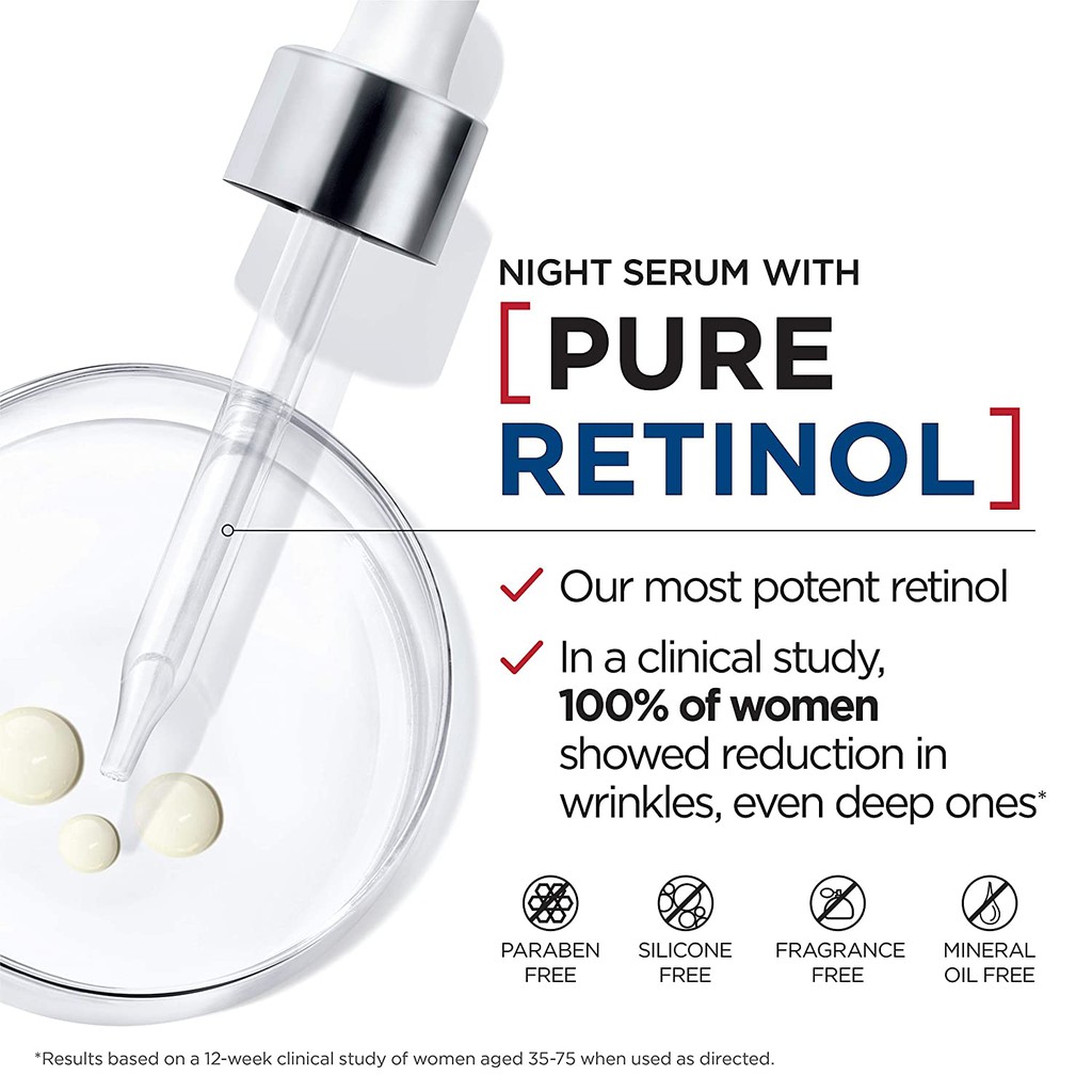 revitalift derm intensives night serum with pure retinol review