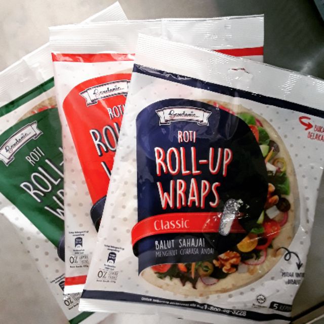 [Halal] Gardenia RollUps Wraps (5pcs) Shopee Malaysia