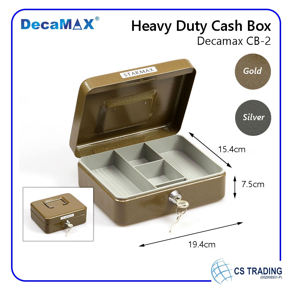 [Made in Taiwan] Decamax Starmax CB-2 Cash Box
