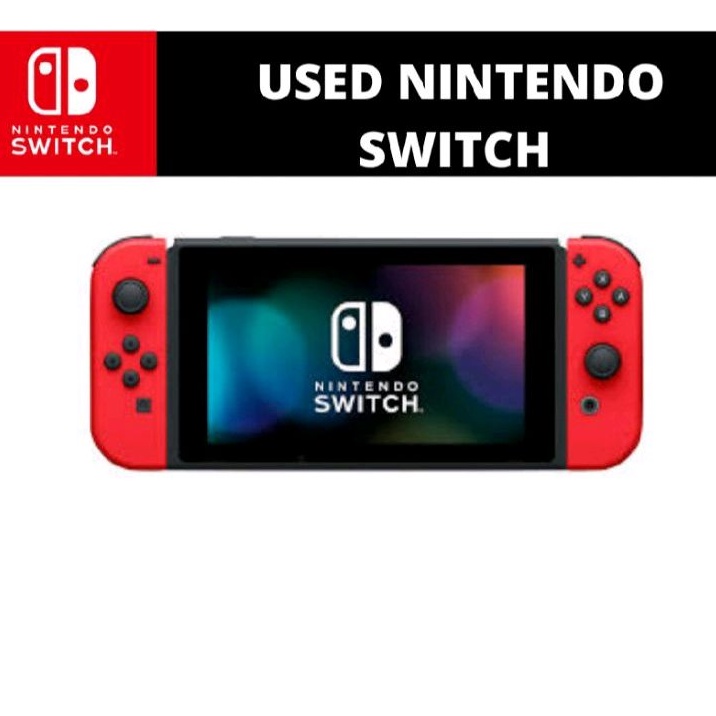Nintendo switch used unpatched 256gb Jailbreak Fullset Shopee Malaysia