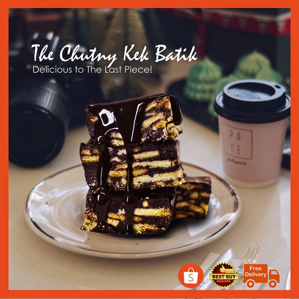 Kek Batik Crunchy Premium Choc By Surihome Shopee Malaysia