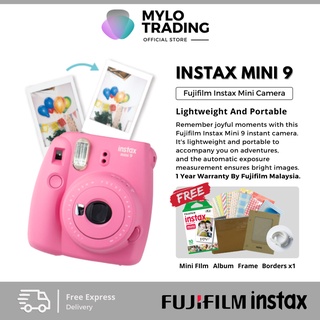 Fujifilm Instax Mini 9 Instant Camera - Marble Package