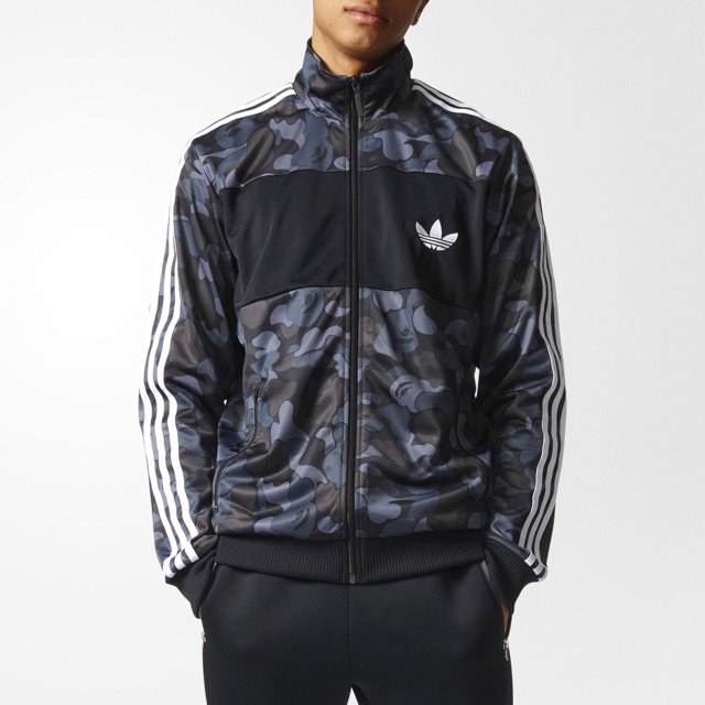 bape adidas firebird jacket