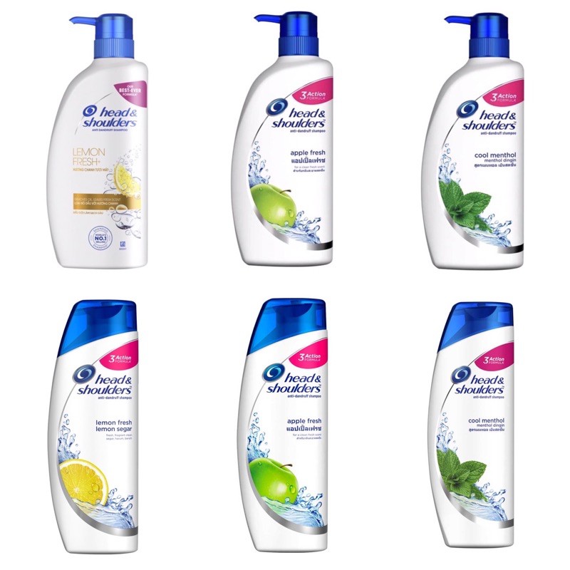 Head & Shoulders Anti Dandruff Hair Shampoo (330ml / 480ml / 720ml ...