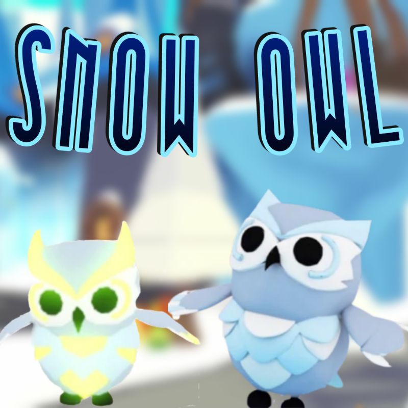 Different Ages Of Snow Owl Adopt Me Shopee Malaysia