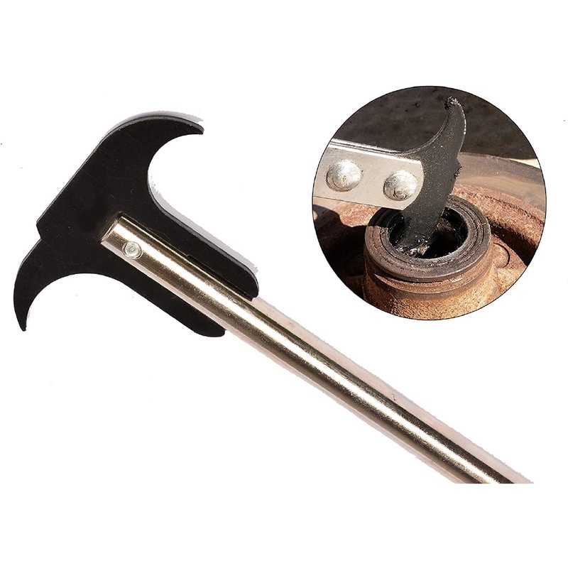 12 Inch Double Head Car Oil Seal Puller Orings Grease Seal Key Nut