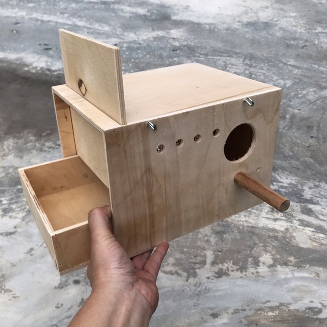 Nestbox Budgie Sarang Burung Baji Shopee Malaysia