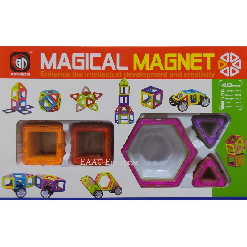 magical magnet 40 pcs