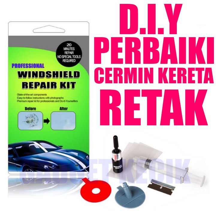 Diy Cermin Kereta Retak - CERMITOK