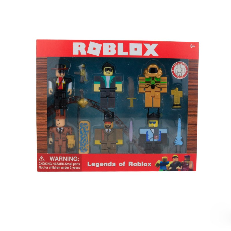 Legends Of Roblox Building Blocks Dolls Virtual World Games Robot - 12x roblox game figures legends of roblox action figure doll toys kids xmas gift