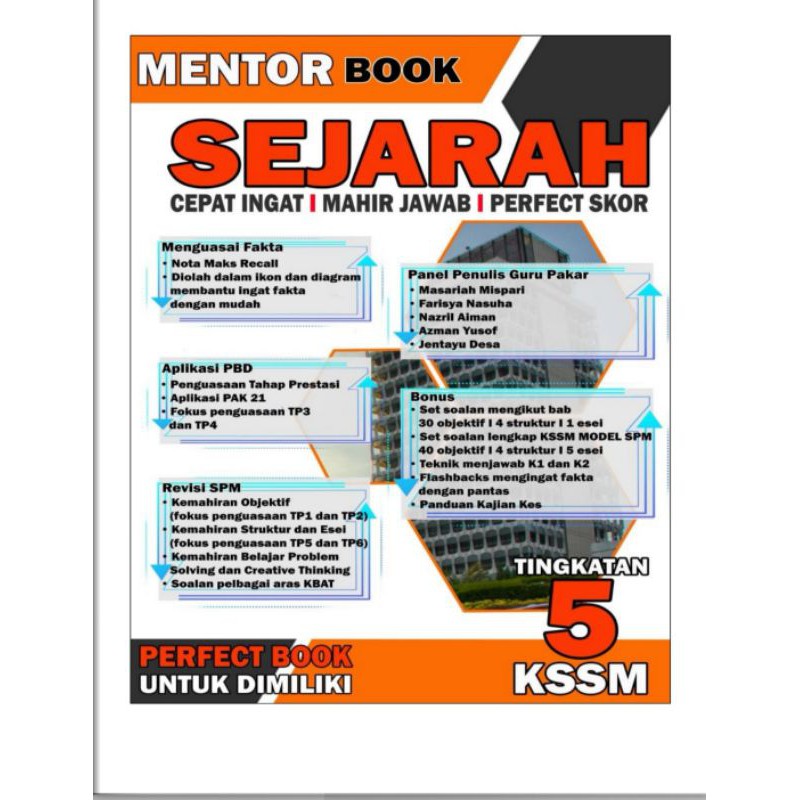 Mentor Book Sejarah Ting 5 Kssm Edisi 2021 Shopee Malaysia