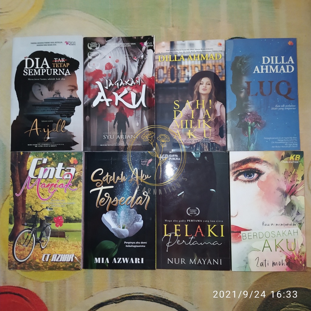 Buy Novel Melayu Preloved Seetracker Malaysia