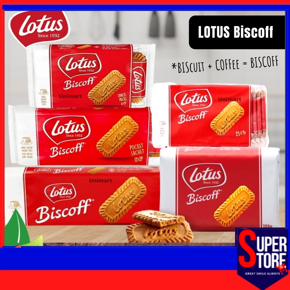 [HALAL] LOTUS Biscoff Biscuit Coffee Crunchy No Artificial Flavors