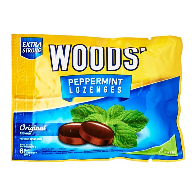 Woods Peppermint Drops 15gm (6pcs) Shopee Malaysia