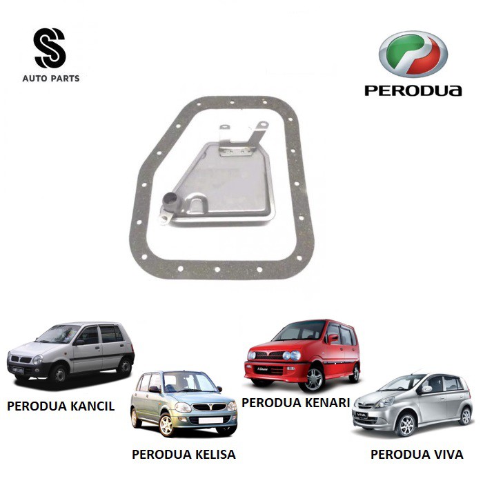 PERODUA VIVA AUTO FILTER & GASKET SET (ATF GEAR BOX FILTER) PERODUA