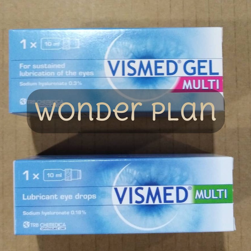 Vismed Eye Drops Multi Drop / Gel 10ml Shopee Malaysia