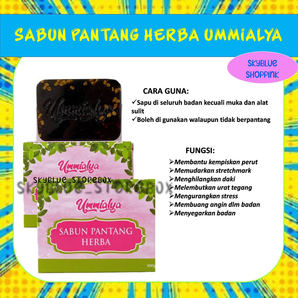 Buy Sabun Pantang Herba Mandian Berpantang Maternity Soap Set Berpantang Ummialya Sabun Herba Mandian Herba Pantang Seetracker Malaysia