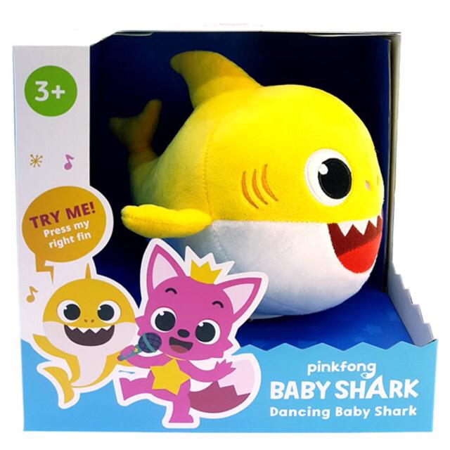 baby shark dancing doll plush toy