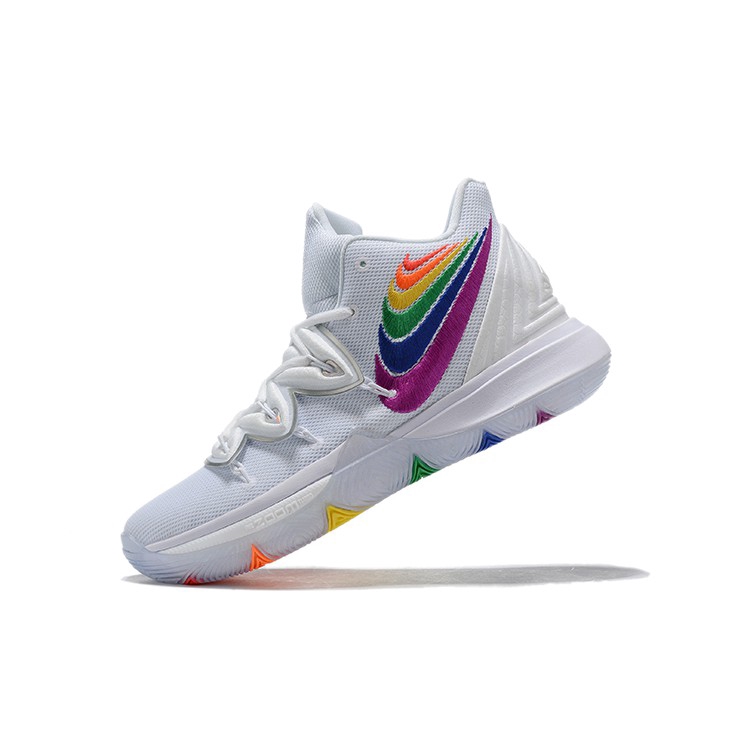 kyrie irving rainbow shoes