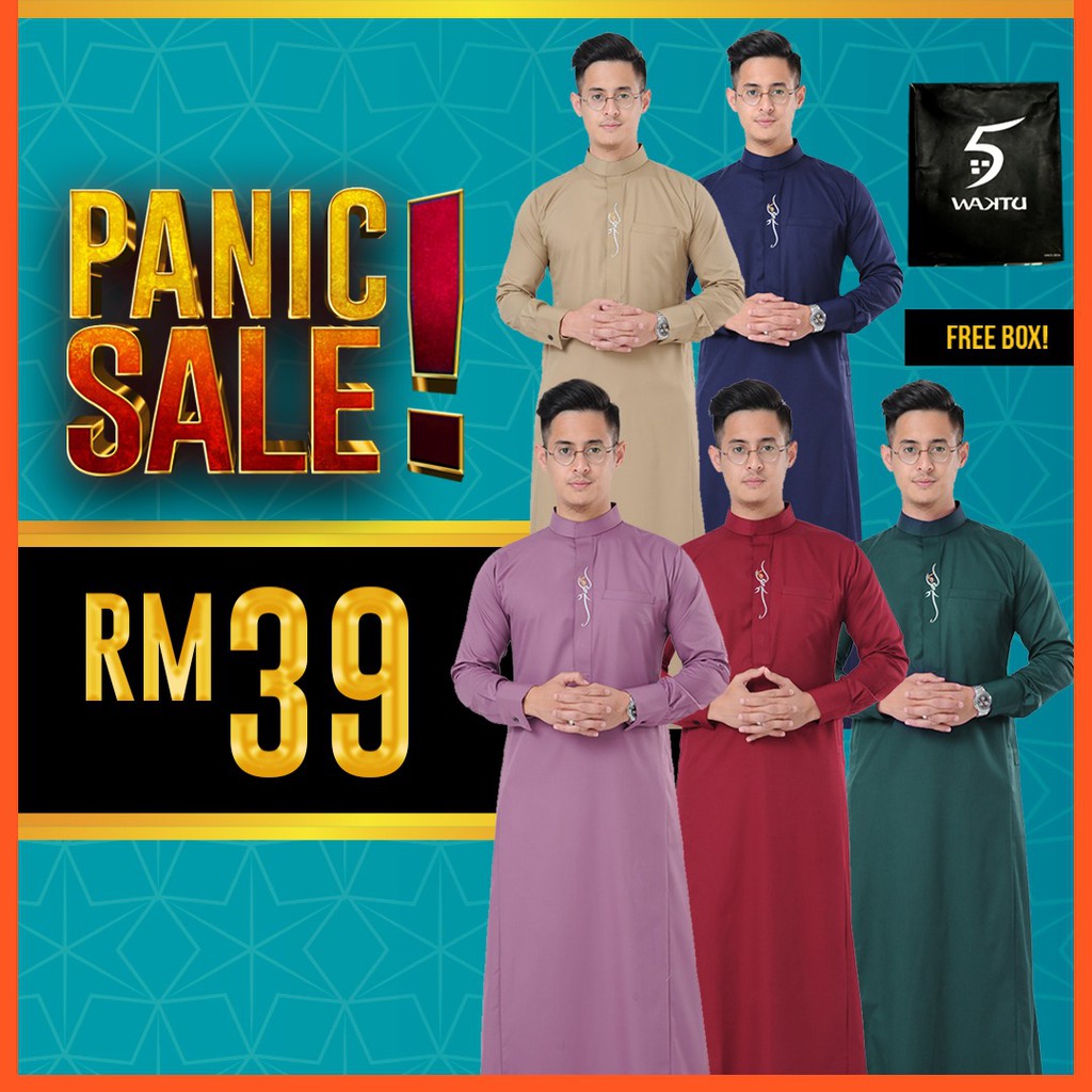 SALE! JUBAH 5 WAKTU SLIMFIT BY LIMA WAKTU HQ | Shopee Malaysia