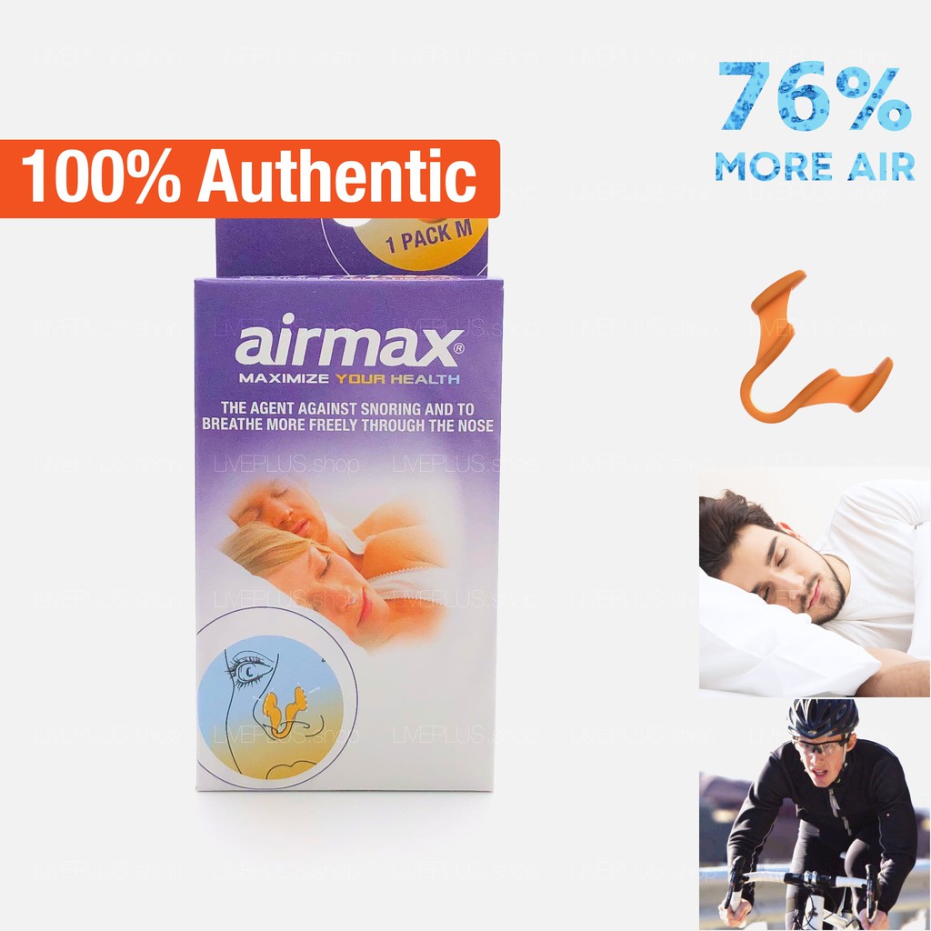 Airmax Nasal Dilator Classic — Device Reduce Anti Stop Snore Snoring Sleep Aid Nose Clip Alat 2718