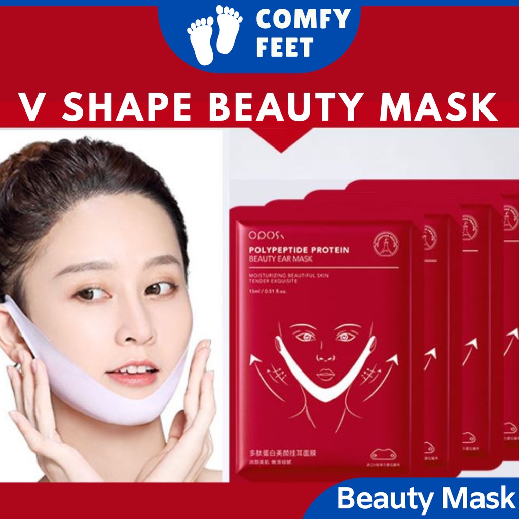 Facial Mask V Shape Lifting Firming Double Chin V Mask V Line Mask 