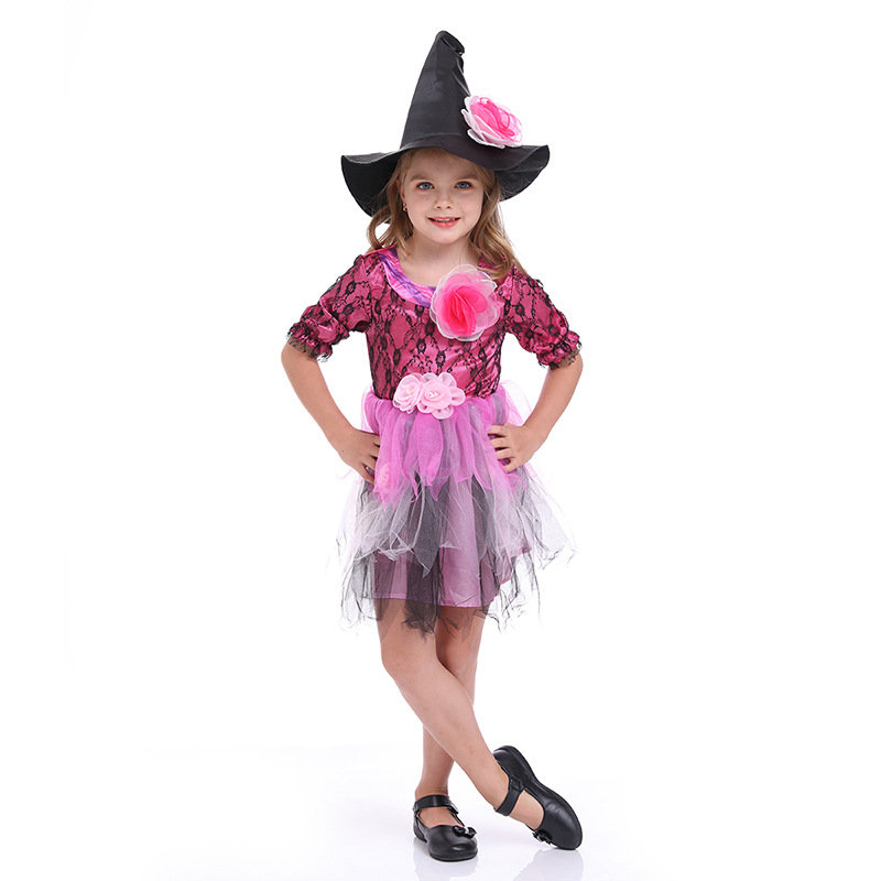 Halloween Witch Princess Dress Set Shopee Malaysia - witch hat with lace trim in black roblox