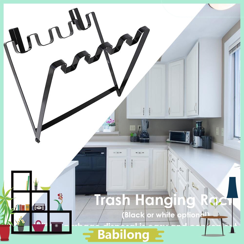 Extreme Quality Door Back Trash Hanging Rack Home Kitchen