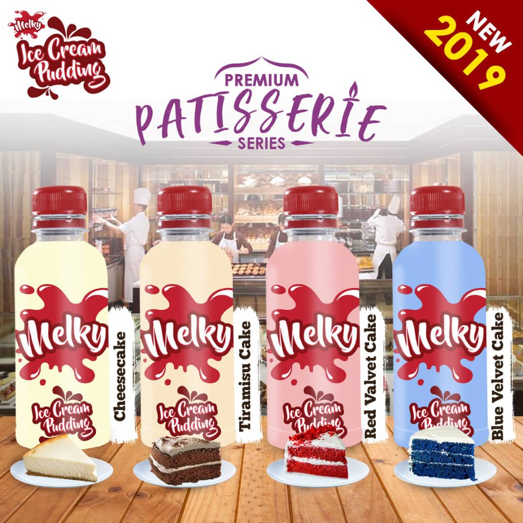 Premix Dadih Aiskrim - Panna Cotta Premium Flavor - PAKEJ 