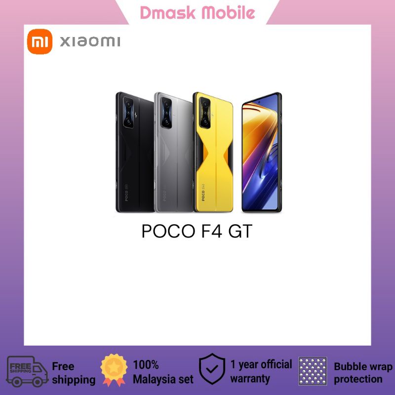 XIAOMI POCO F4 GT | 8 GB RAM + 128 GB ROM | Shopee Malaysia