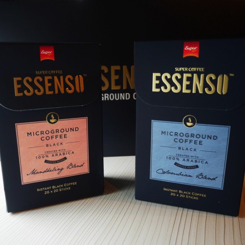 Buy Ready Stock Essenso Microground Colombian Blend Instant Black Coffee Mandheling Blend Coffee 2gx 20 Sticks Seetracker Malaysia