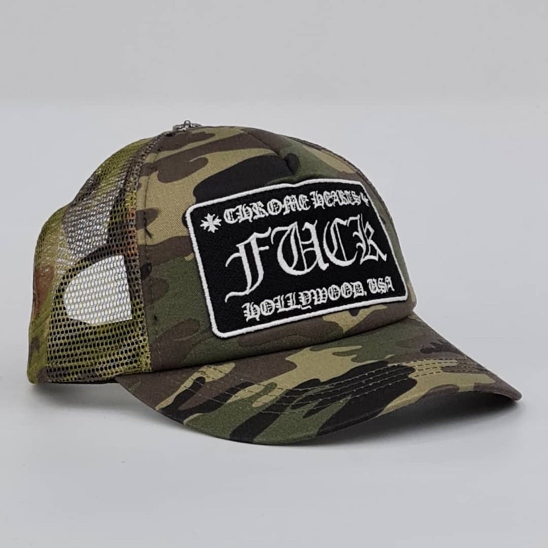 Ready Stock!!! Chrome Hearts fuck camo snapback cap | Shopee Malaysia