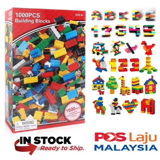lego 1000pcs building blocks