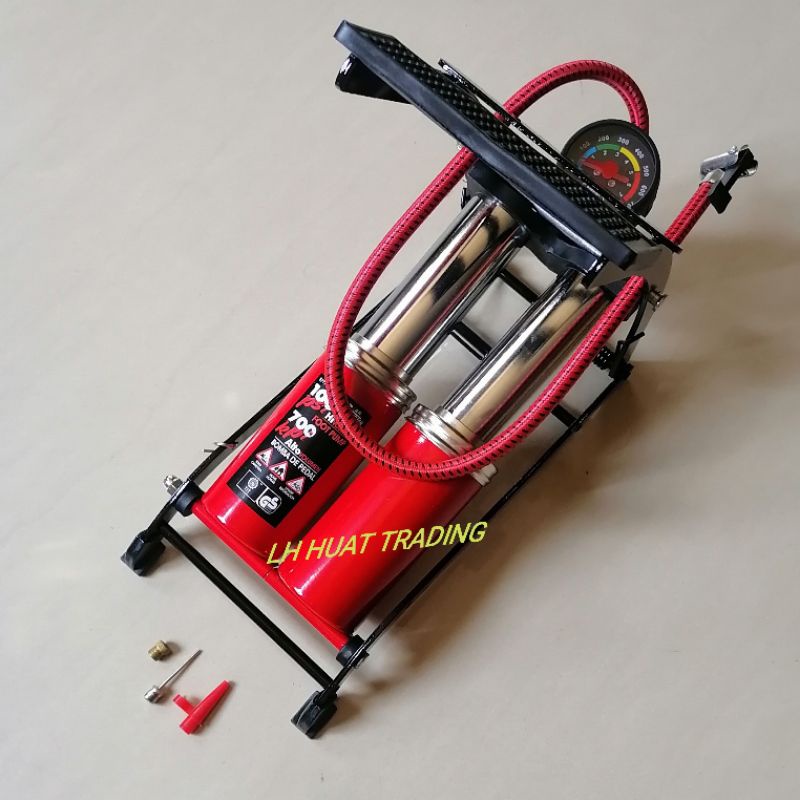 Motor Bicycle Ball Pam Angin Kaki Tunggal 🌟Single & Double 🌟Barrel Air