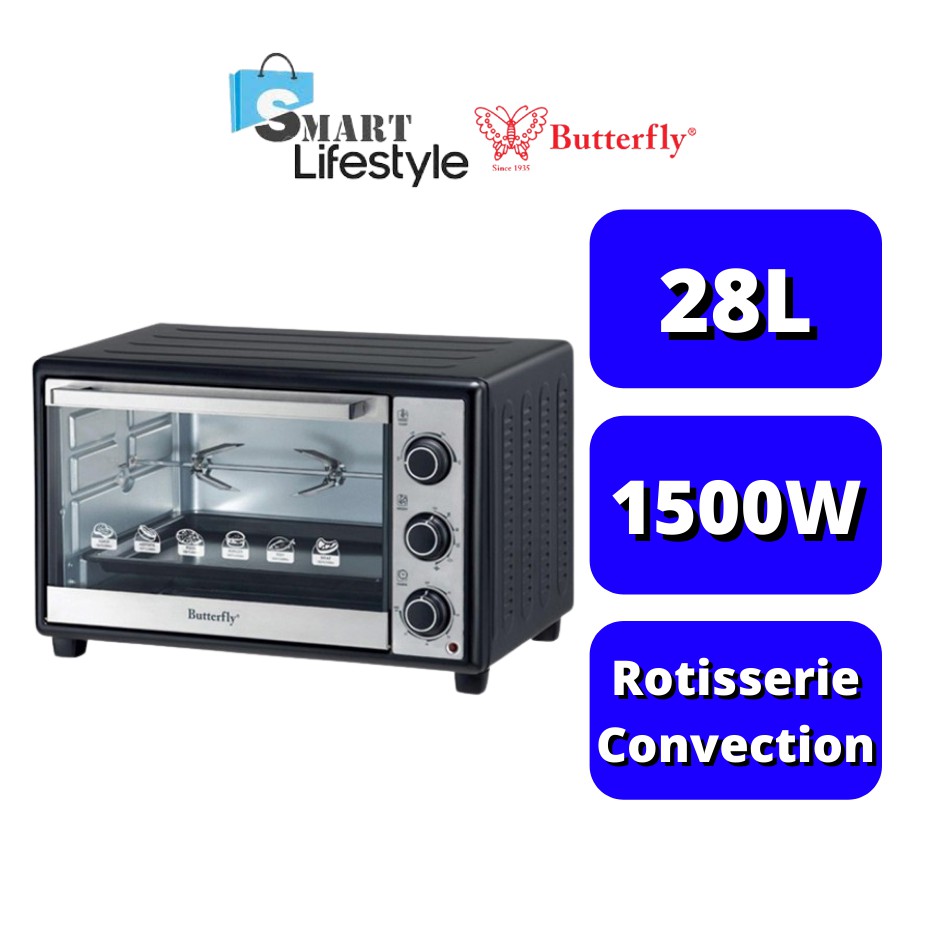 Butterfly Electric Oven (28L) BEO5229 Shopee Malaysia