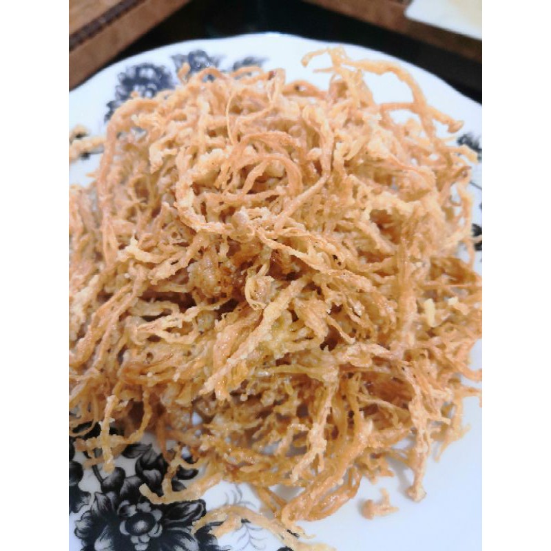 Mushroom Enoki Crispy Cendawan Enoki Goreng Rangup