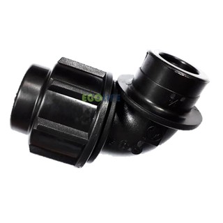 [1pieces] of HDPE FITTINGS FEMALE ELBOW THREADED THREAD, Poly pipe ...