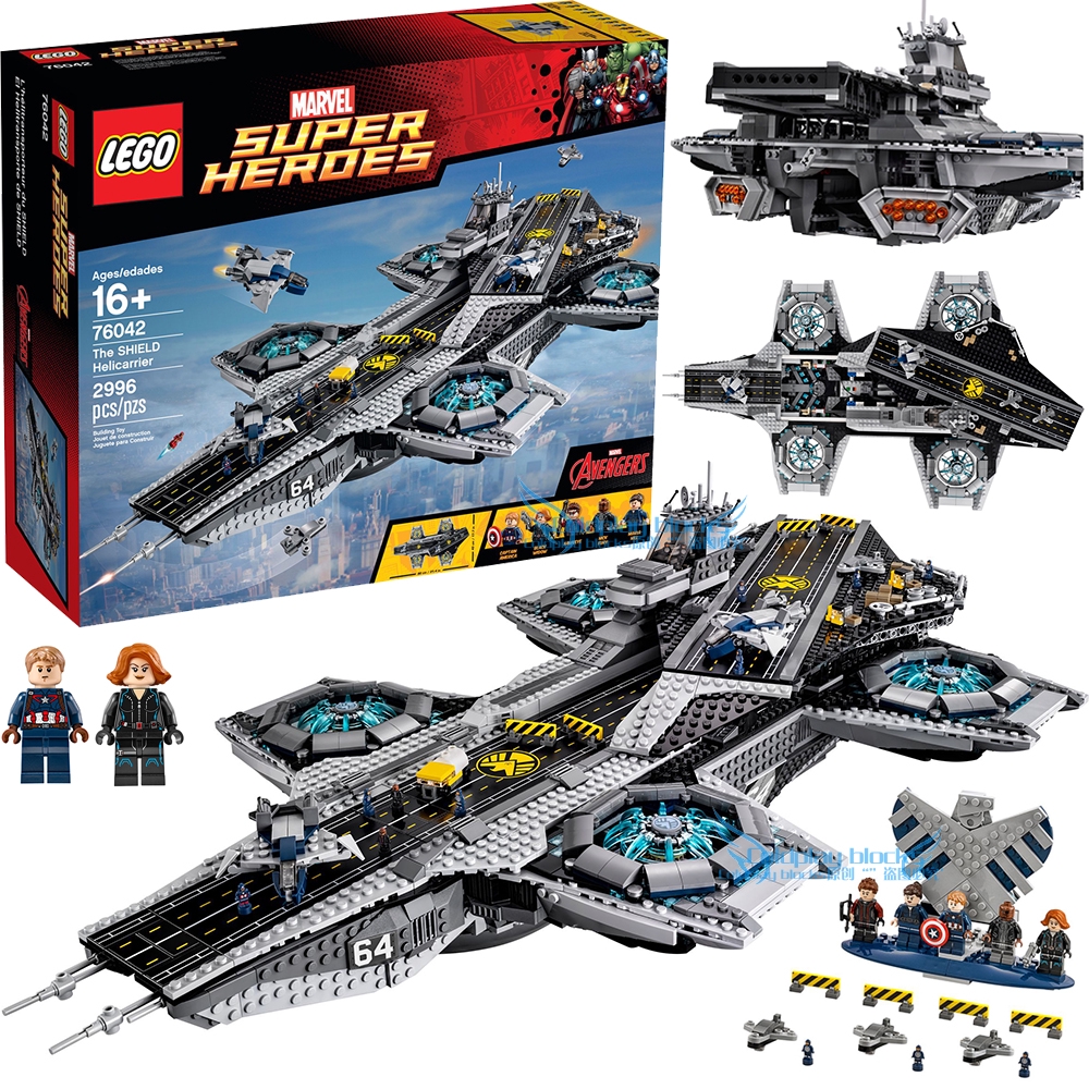 lego avengers aircraft carrier