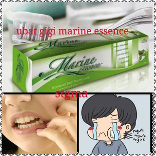 100% ORIGINAL Ubat Gigi Garam Buluh Marine Essence 